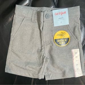new with tags Cat and Jack quick dry shorts 3T